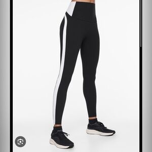 Oysho Black Block Compressive Leggings M